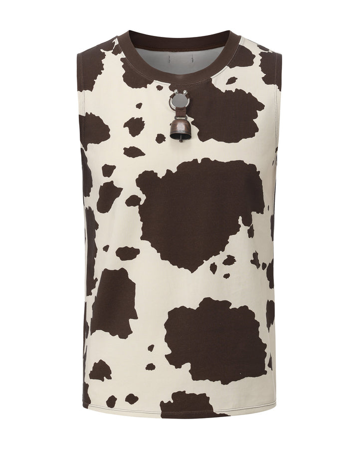 Cow Print Tank Top - product view 1