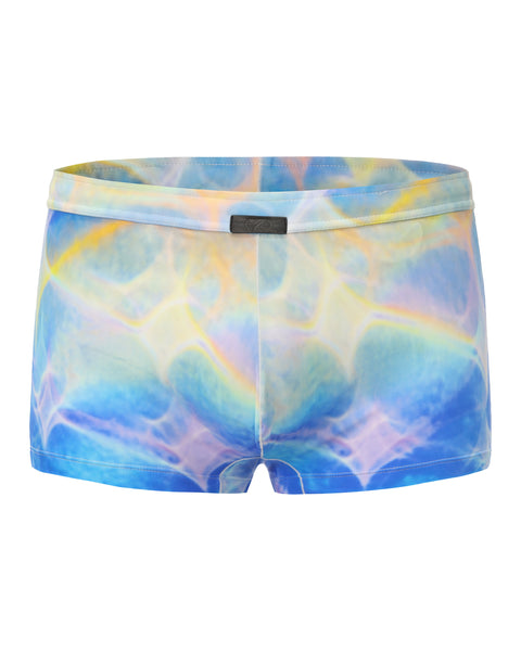 Neon Shadow Square-Cut Swim Trunk