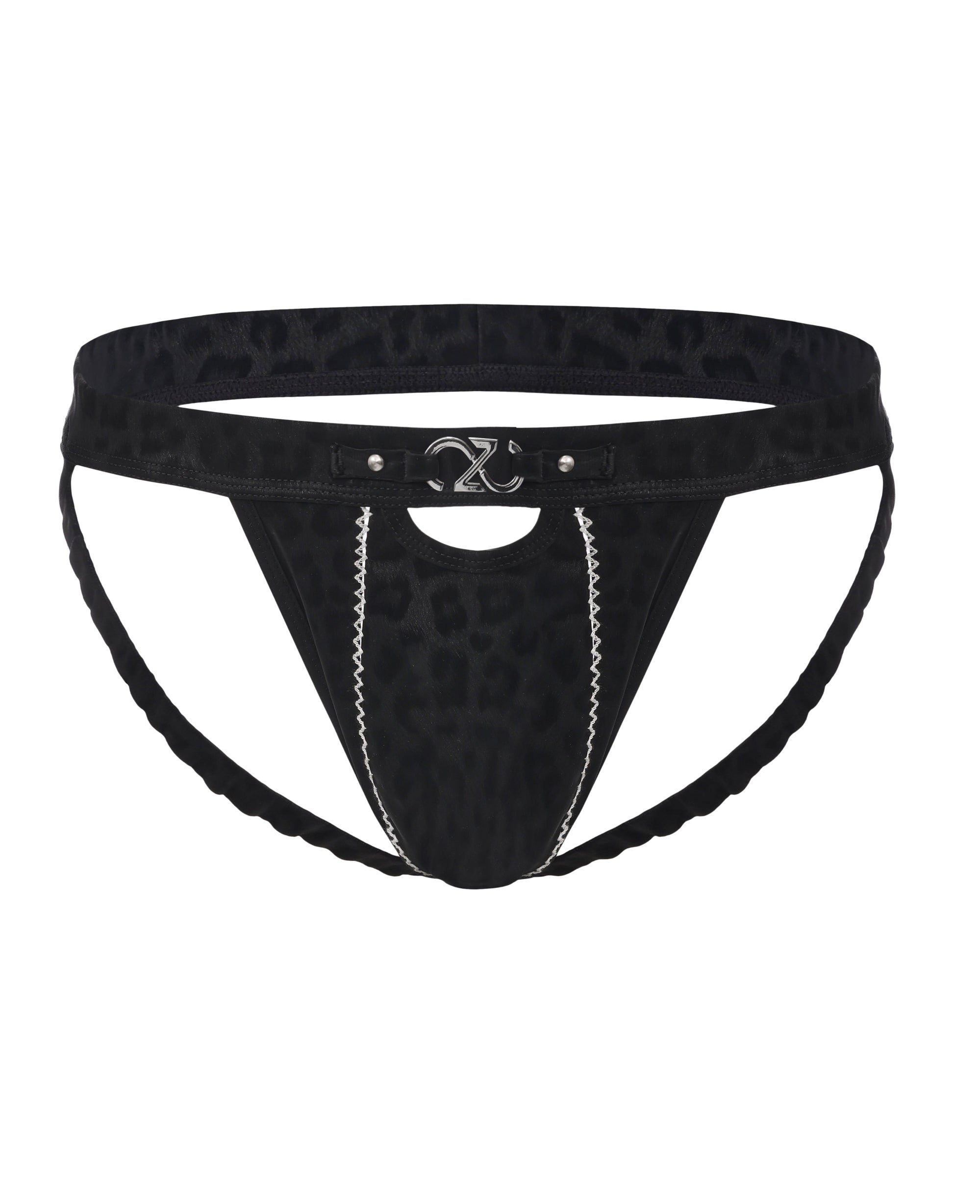 Leopard Harness Jockstrap - product view 1