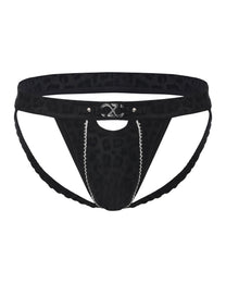 Leopard Harness Jockstrap - product view 1