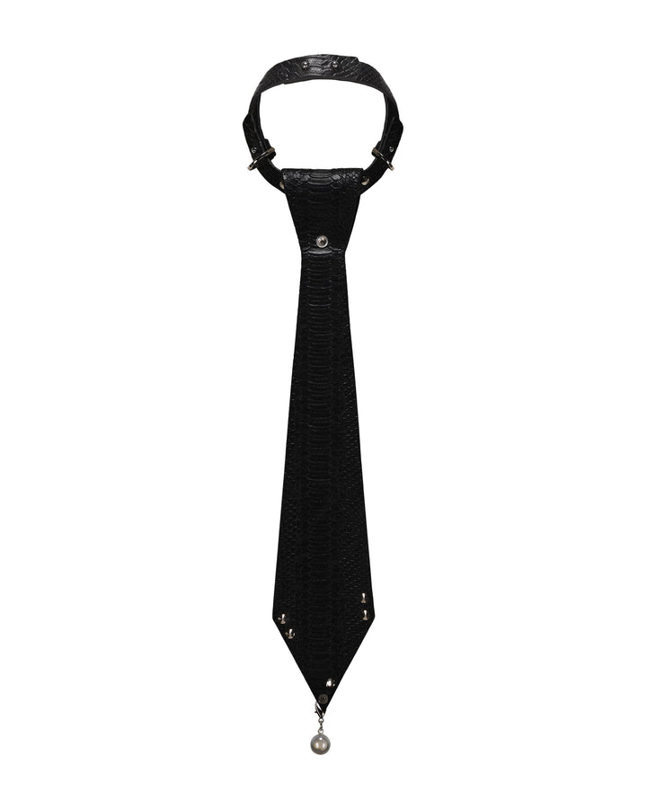 Dark Motif Tie Choker - product view 1