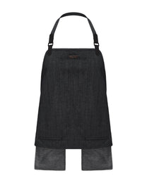 Cut-Chest Leather-Look Apron, alternate product view 3