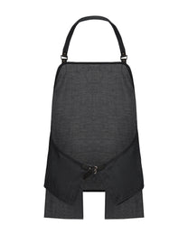 Cut-Chest Leather-Look Apron, alternate product view 4