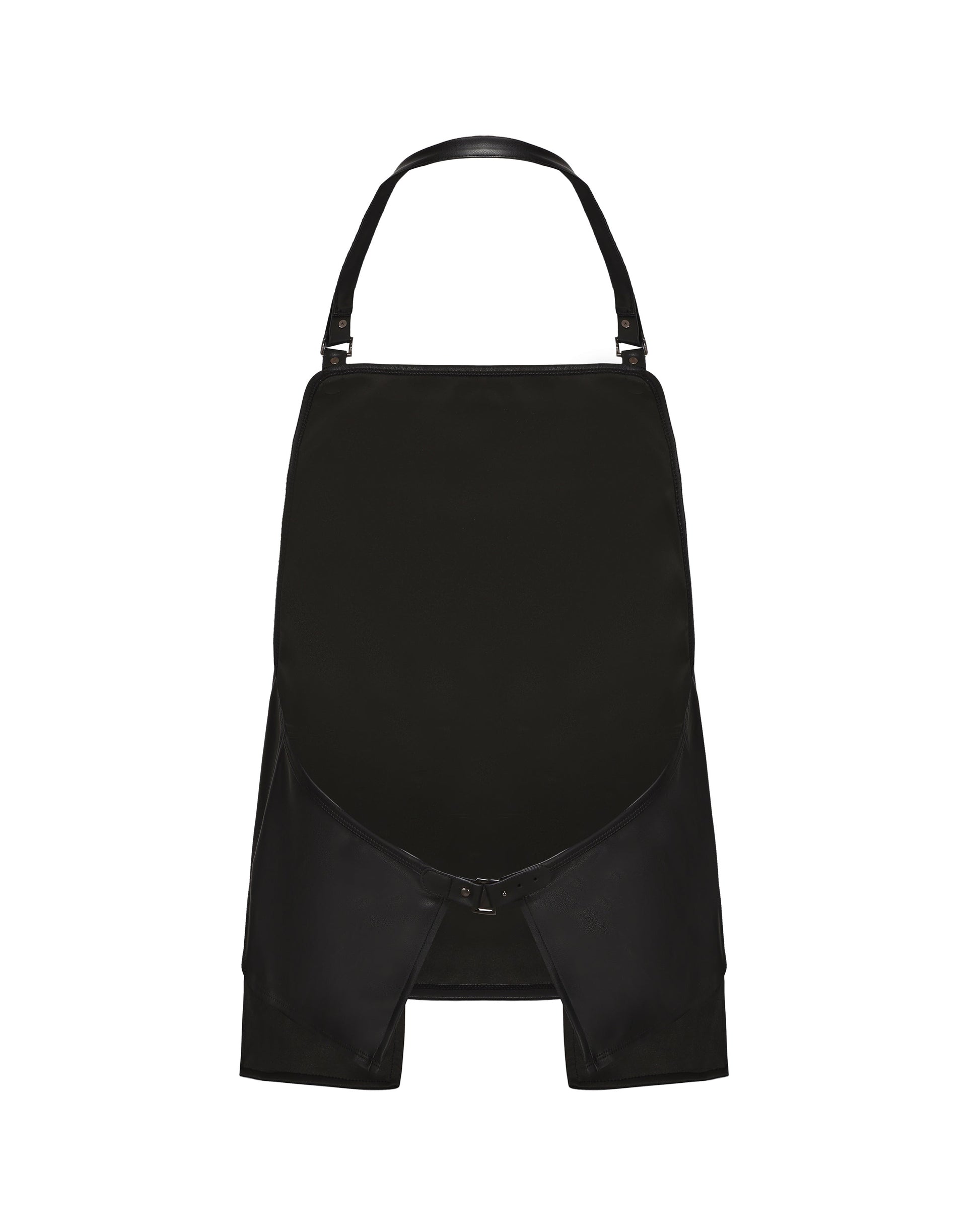 Cut-Chest Leather-Look Apron, alternate product view 2