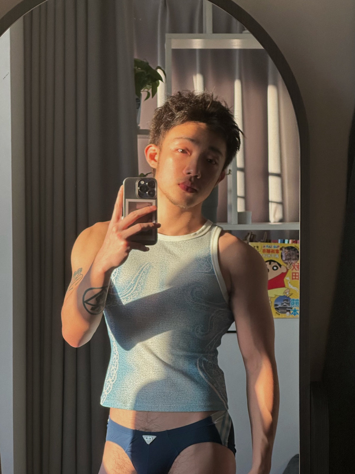 BSZN Club — Octopus Fade Graphic Tank Top — look 47