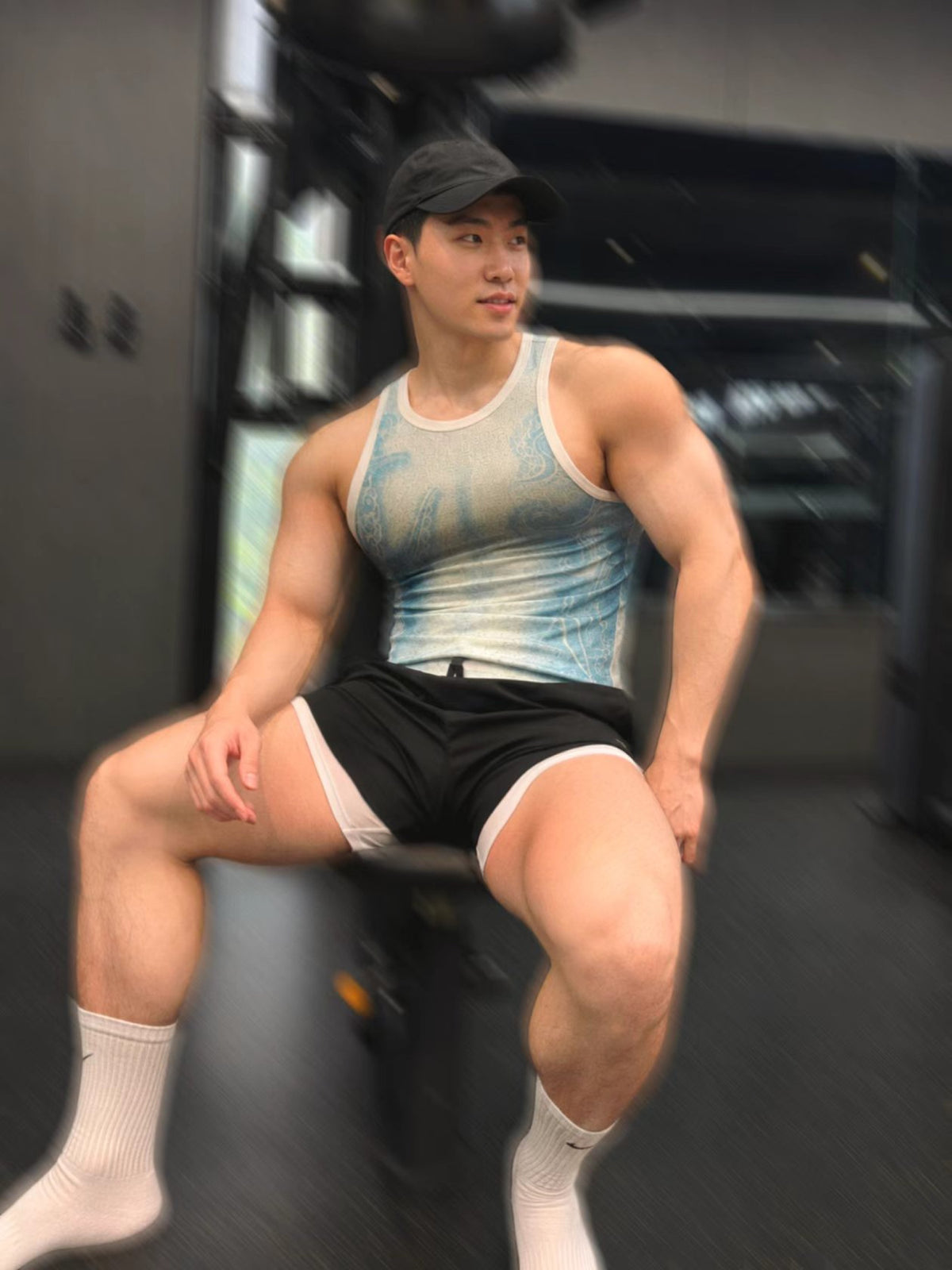 BSZN Club — Octopus Fade Graphic Tank Top — look 9