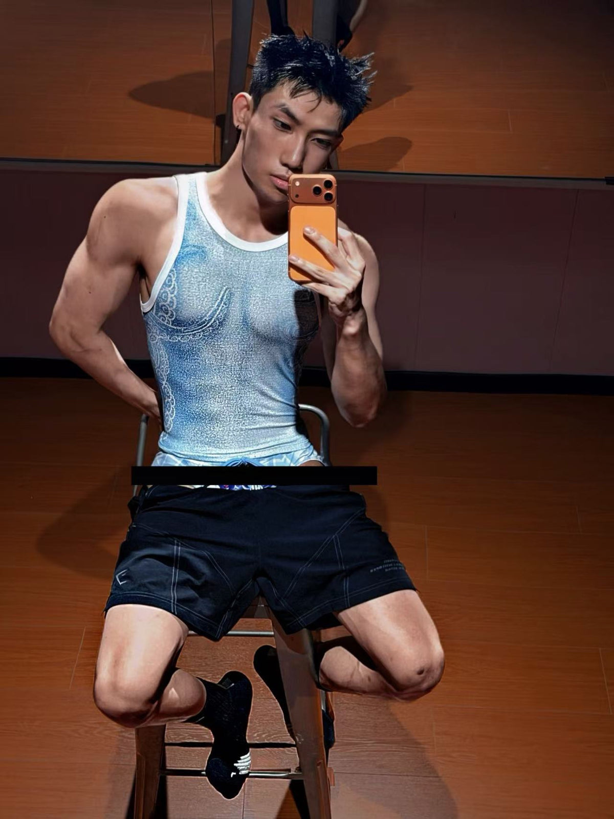BSZN Club — Octopus Fade Graphic Tank Top — look 4