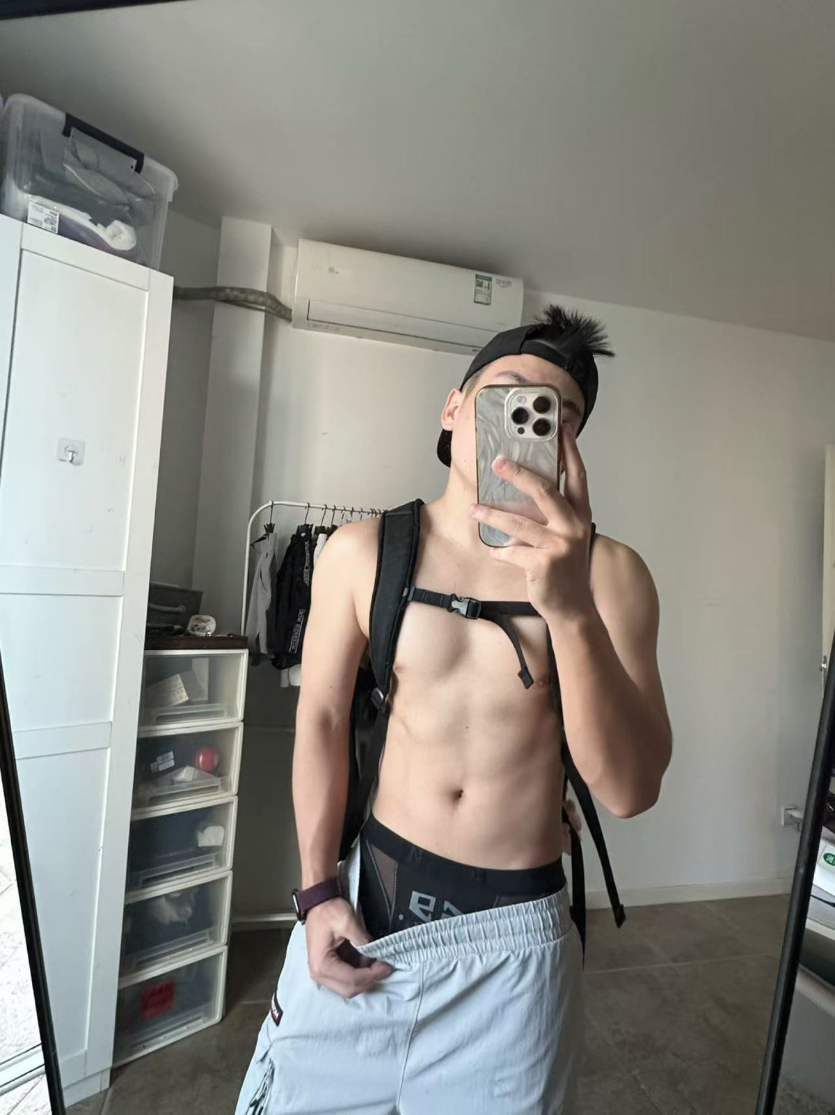 BSZN Club — 69 Mesh-Panel Sport Trunk — look 6