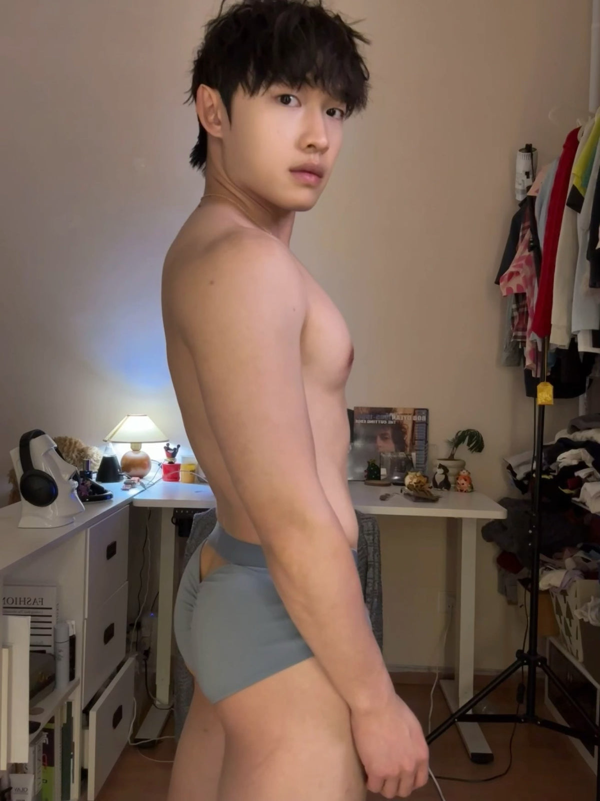 BSZN Club — V-Cut Mesh Brief — look 2
