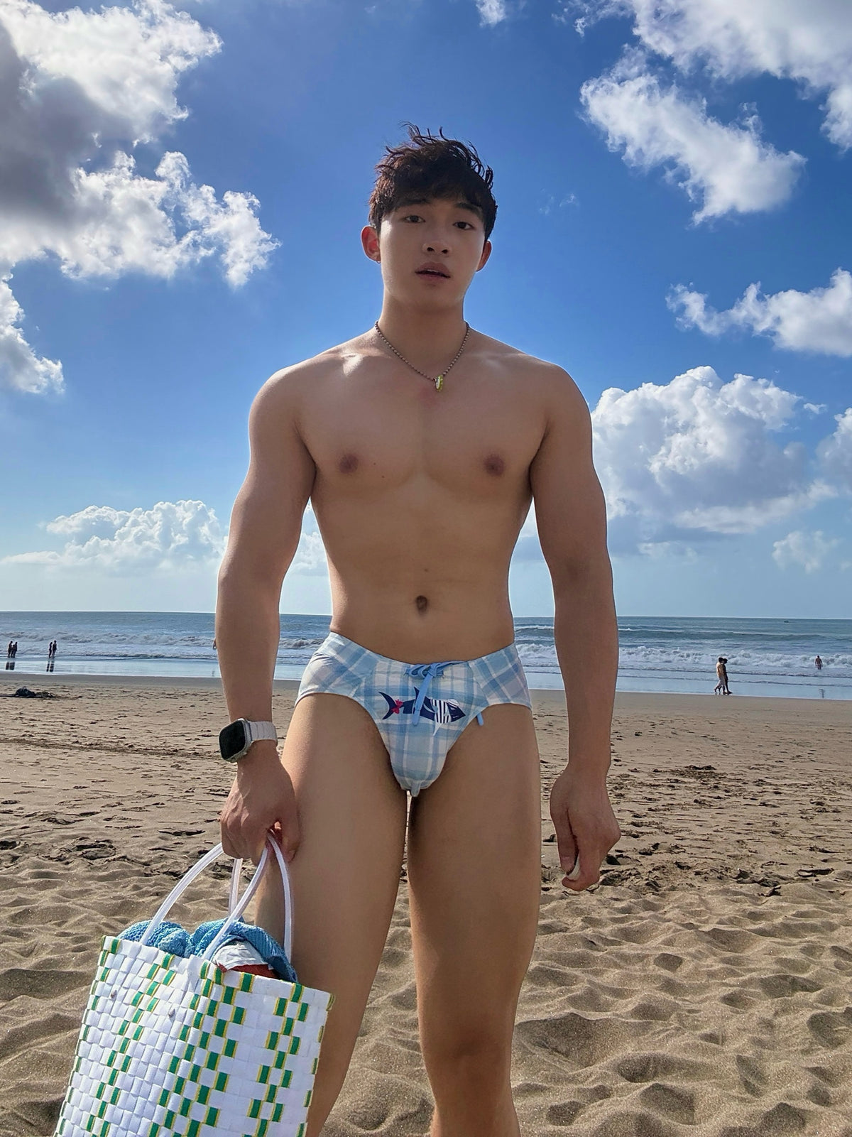 BSZN Club — Sailor Shark Plaid Brief — look 14