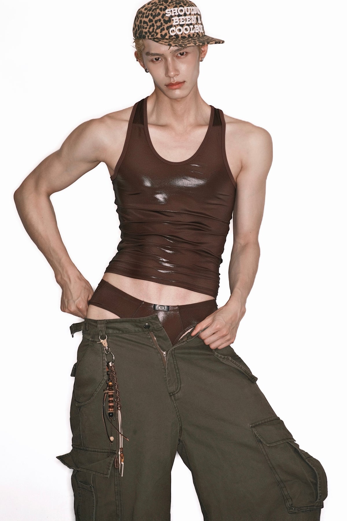 BSZN Club — Liquid Skin Ruched-Back Brief — look 30