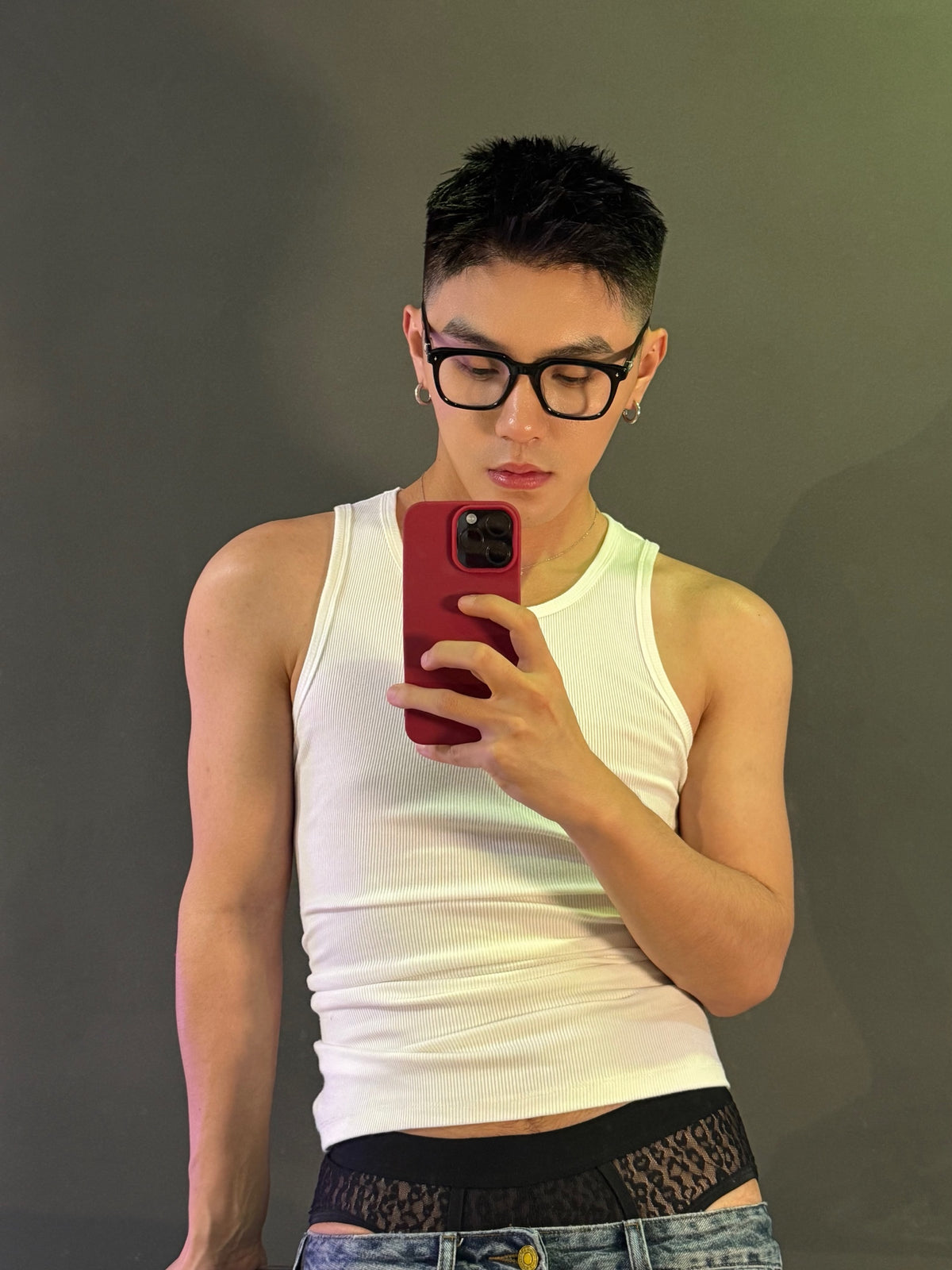 BSZN Club — Sheer Leopard Mesh Brief — look 8