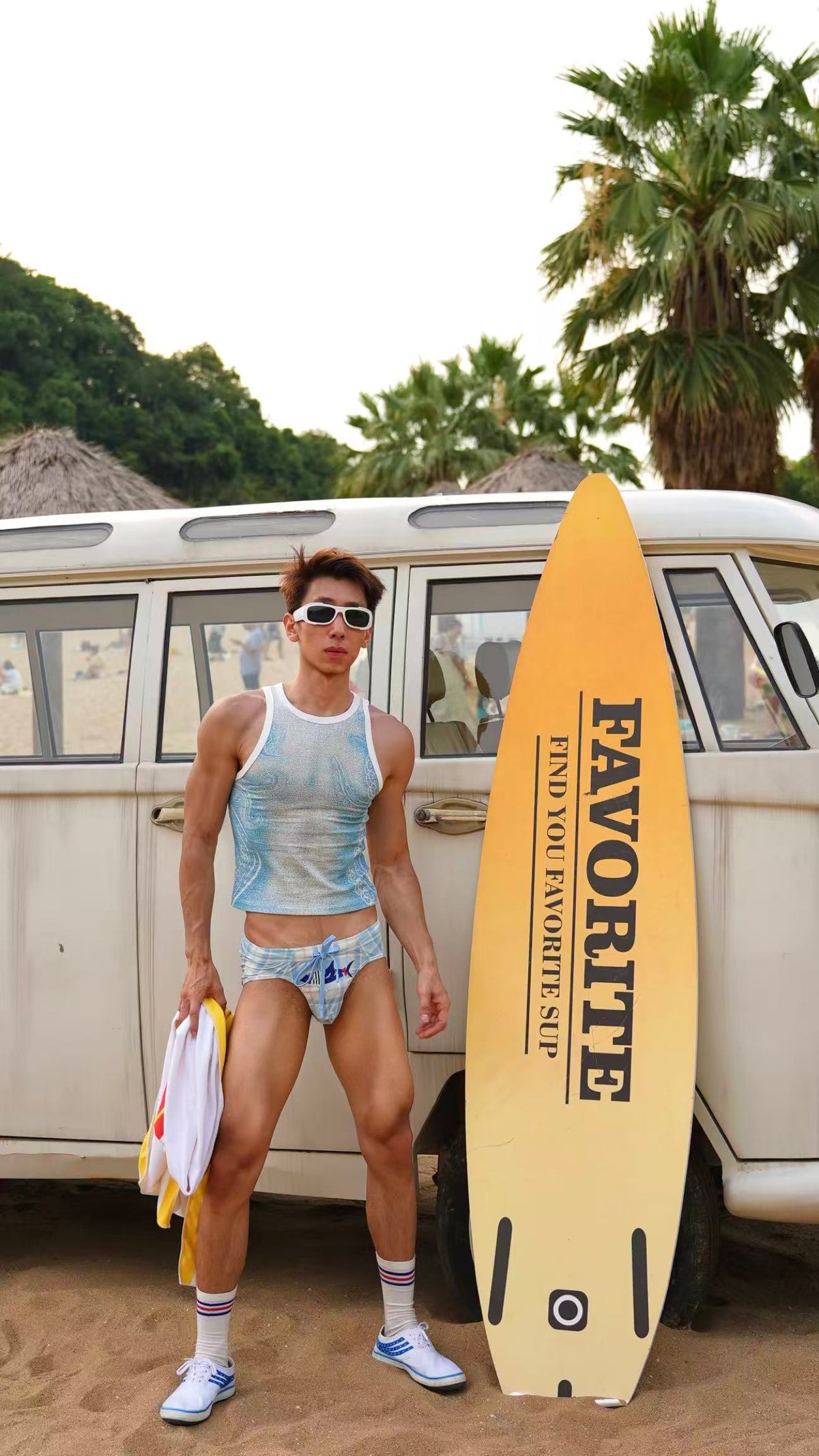 BSZN Club — Sailor Shark Plaid Brief — look 9