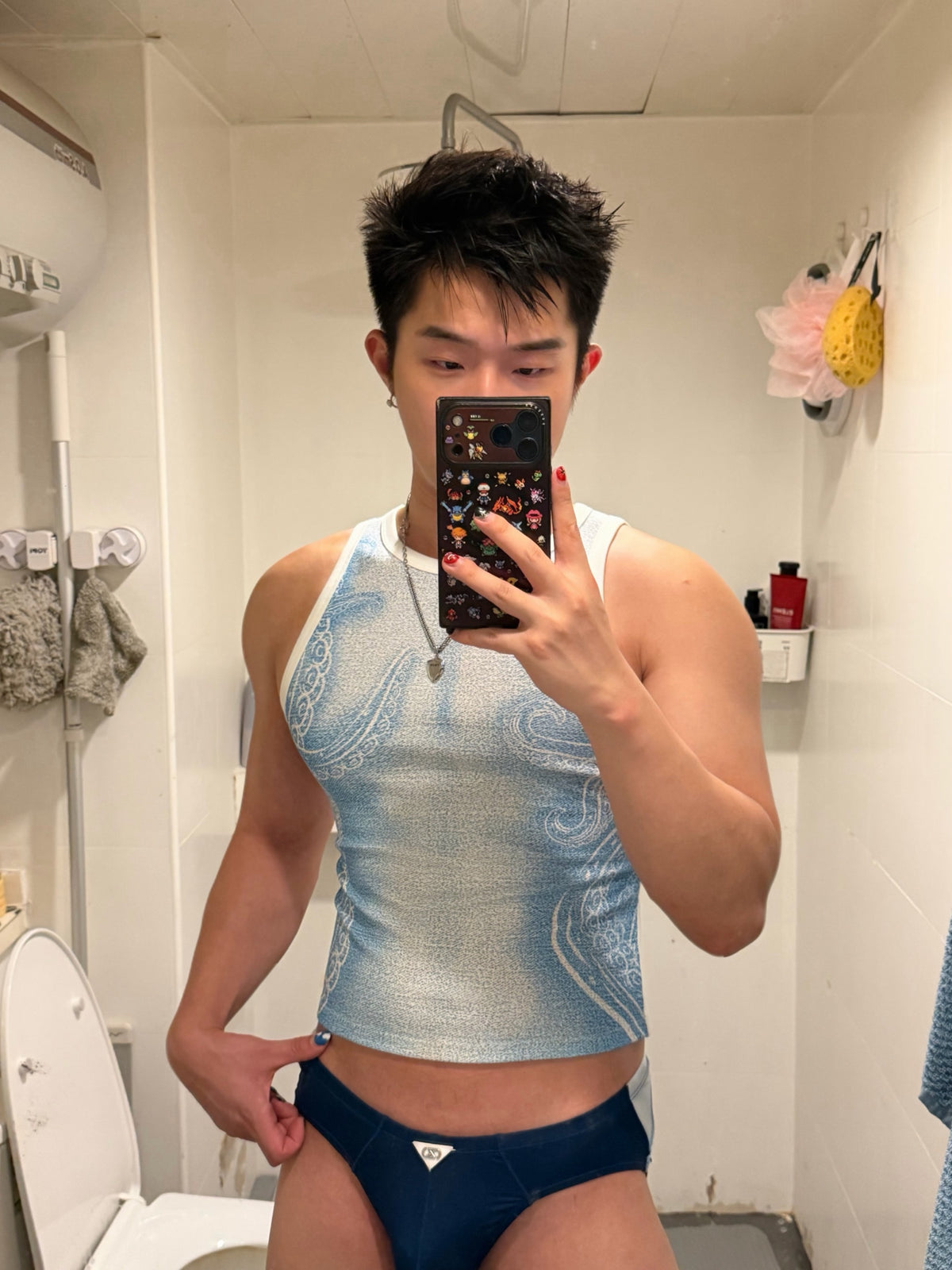 BSZN Club — Octopus Fade Graphic Tank Top — look 48