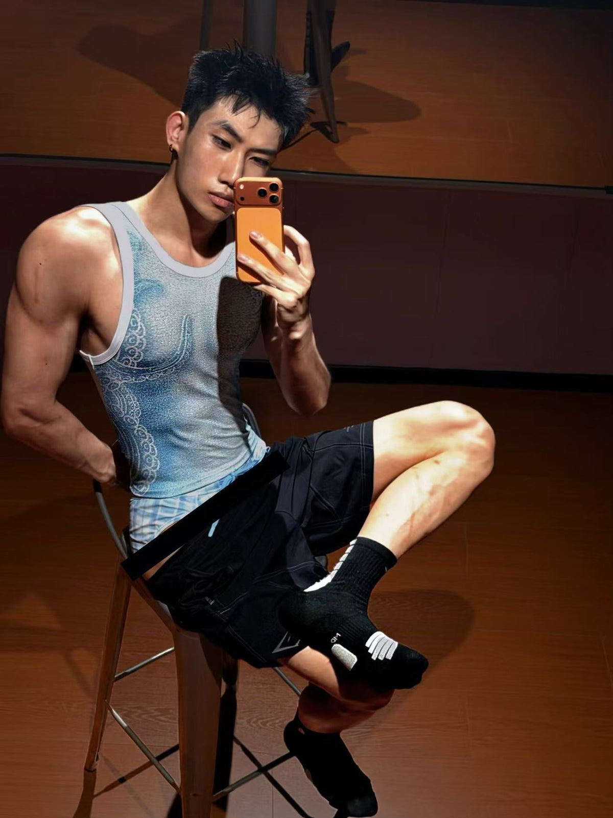 BSZN Club — Octopus Fade Graphic Tank Top — look 12