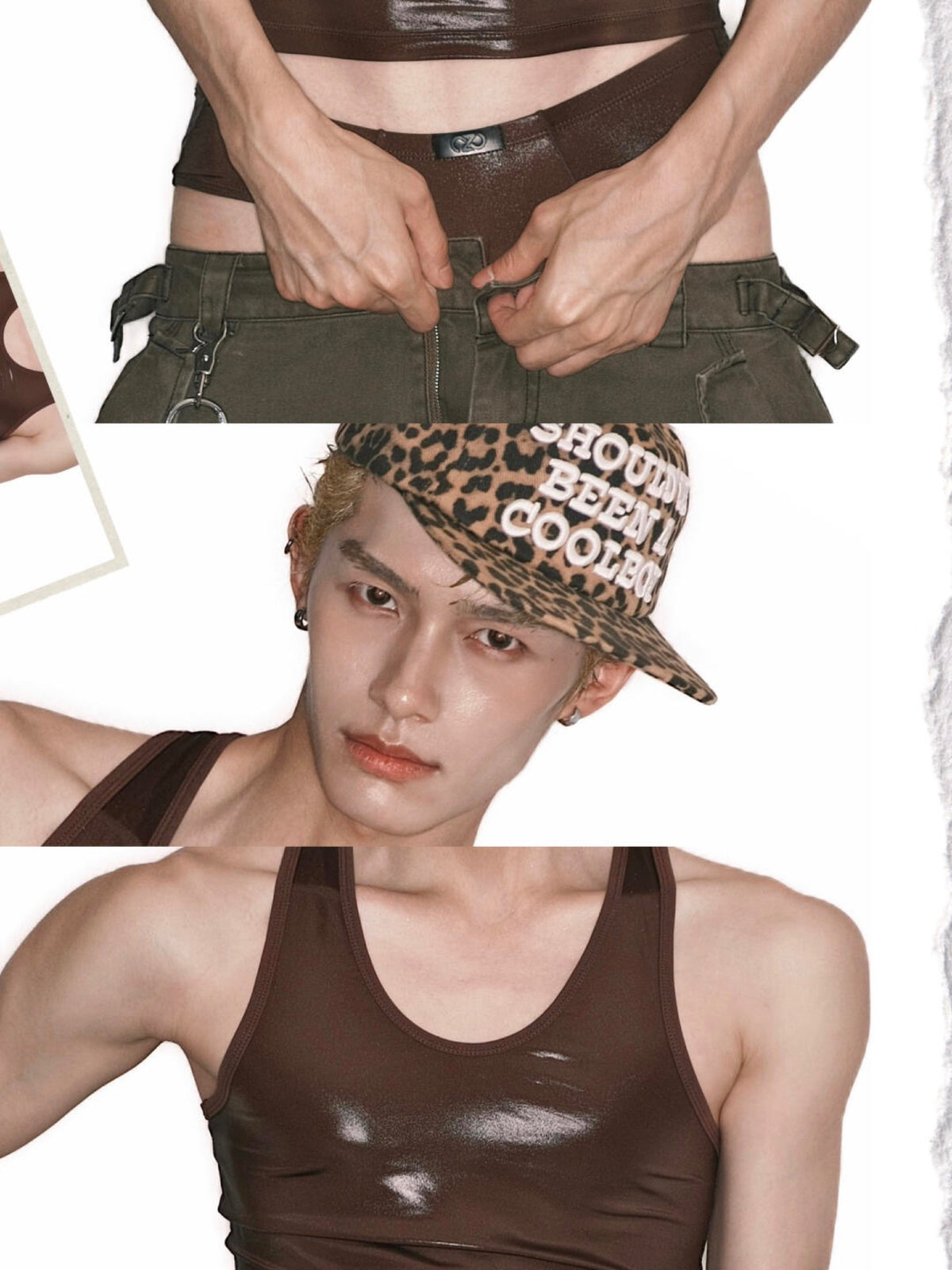 BSZN Club — Liquid Skin Racerback Tank Top — look 35