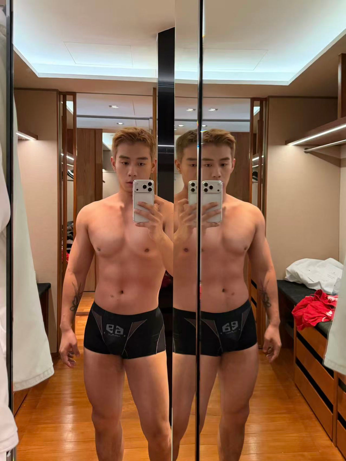 BSZN Club — 69 Mesh-Panel Sport Trunk — look 3