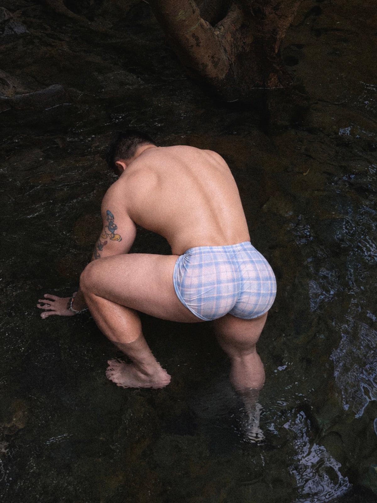 BSZN Club — Sailor Shark Plaid Brief — look 22