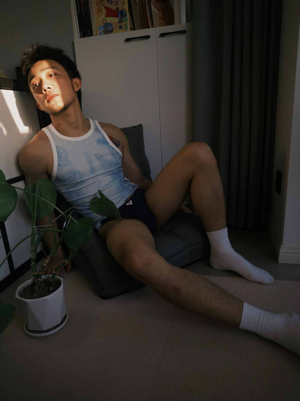 BSZN Club — Octopus Fade Graphic Tank Top — look 50