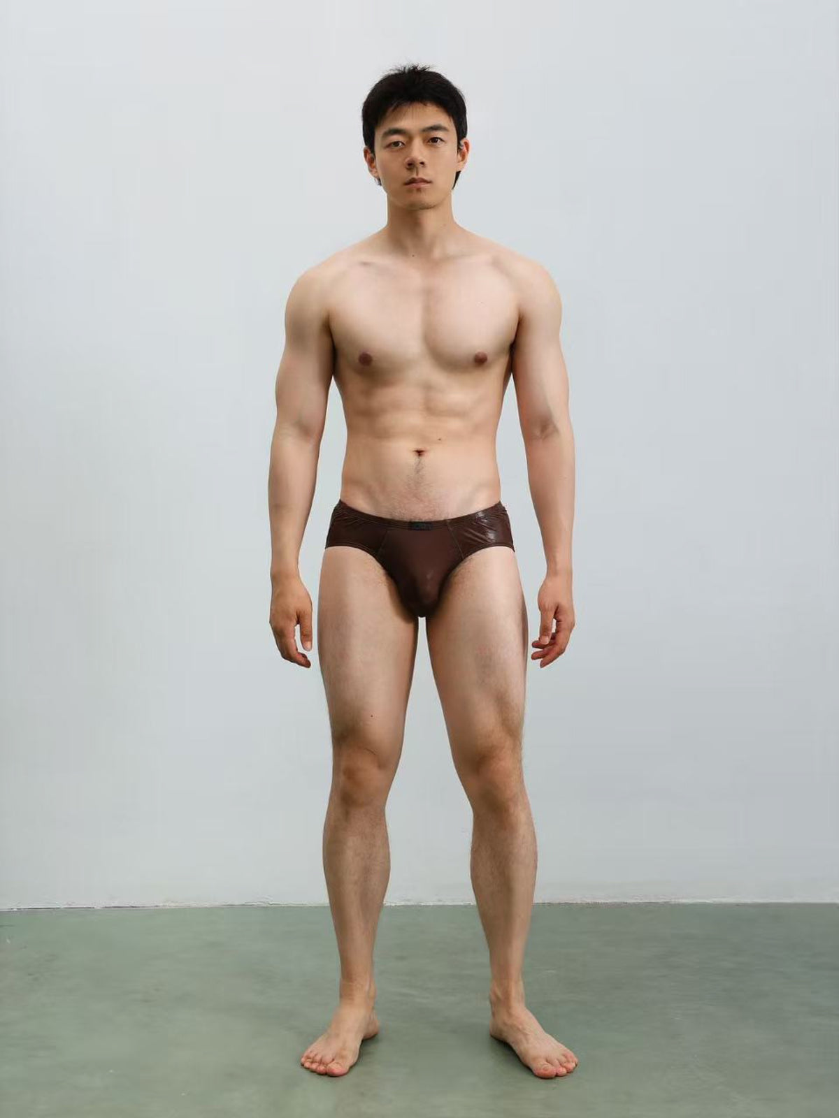 BSZN Club — Liquid Skin Ruched-Back Brief — look 42