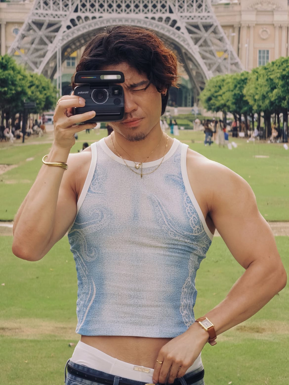BSZN Club — Octopus Fade Graphic Tank Top — look 20
