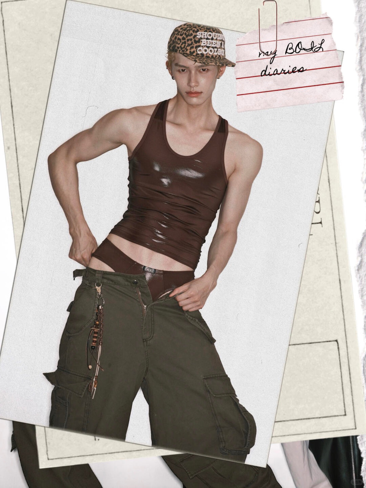 BSZN Club — Liquid Skin Ruched-Back Brief — look 35