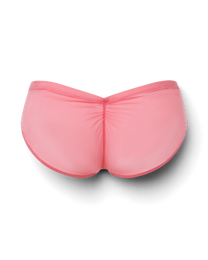 BSZN Shimmer Horseshoe Ring Brief — Pink back product view.