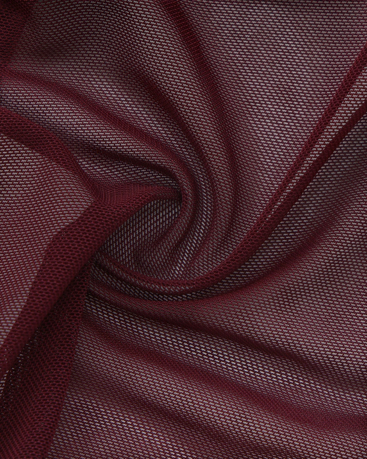BSZN Satin Scarf Mesh Brief — Purple mesh fabric close-up.