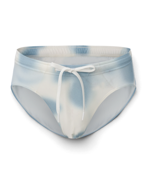 Dappled Print Swim Brief