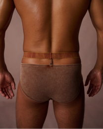 Washed Double-Waist Brief - product view 6