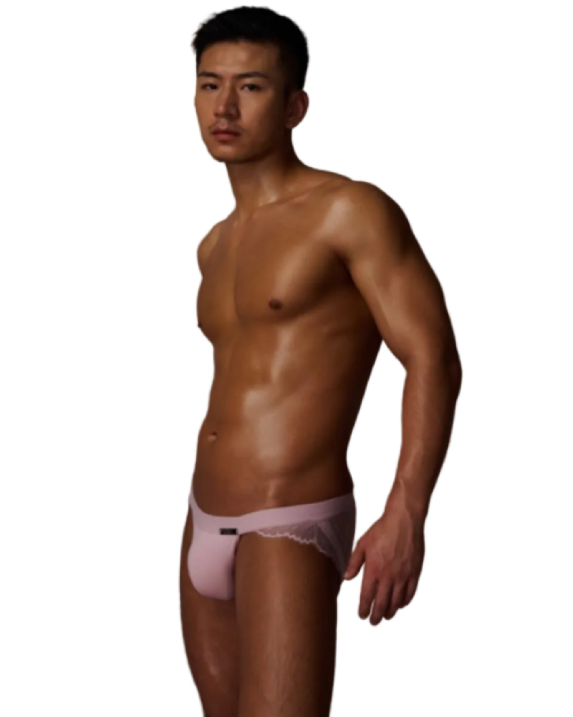 Scalloped Lace Jockstrap, alternate product view 4