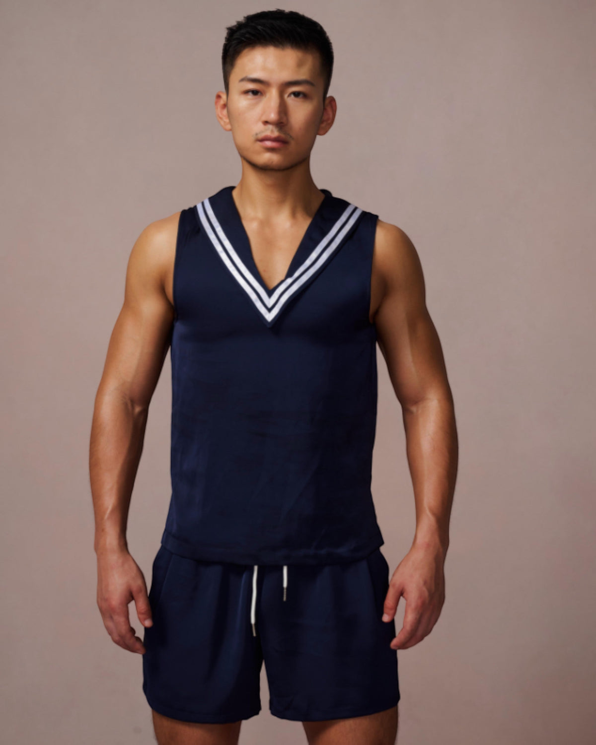 Claw Mark Sailor Tank Top