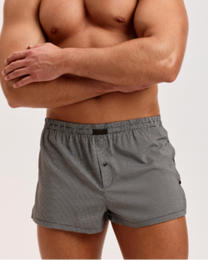 BSZN Play-Buckle Button-Open Lounge Shorts, alternate product view 2