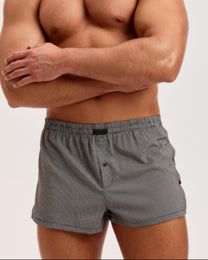 BSZN Play-Buckle Button-Open Lounge Shorts, alternate product view 2