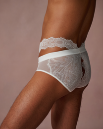 Lace-Trim Brief, alternate product view 4