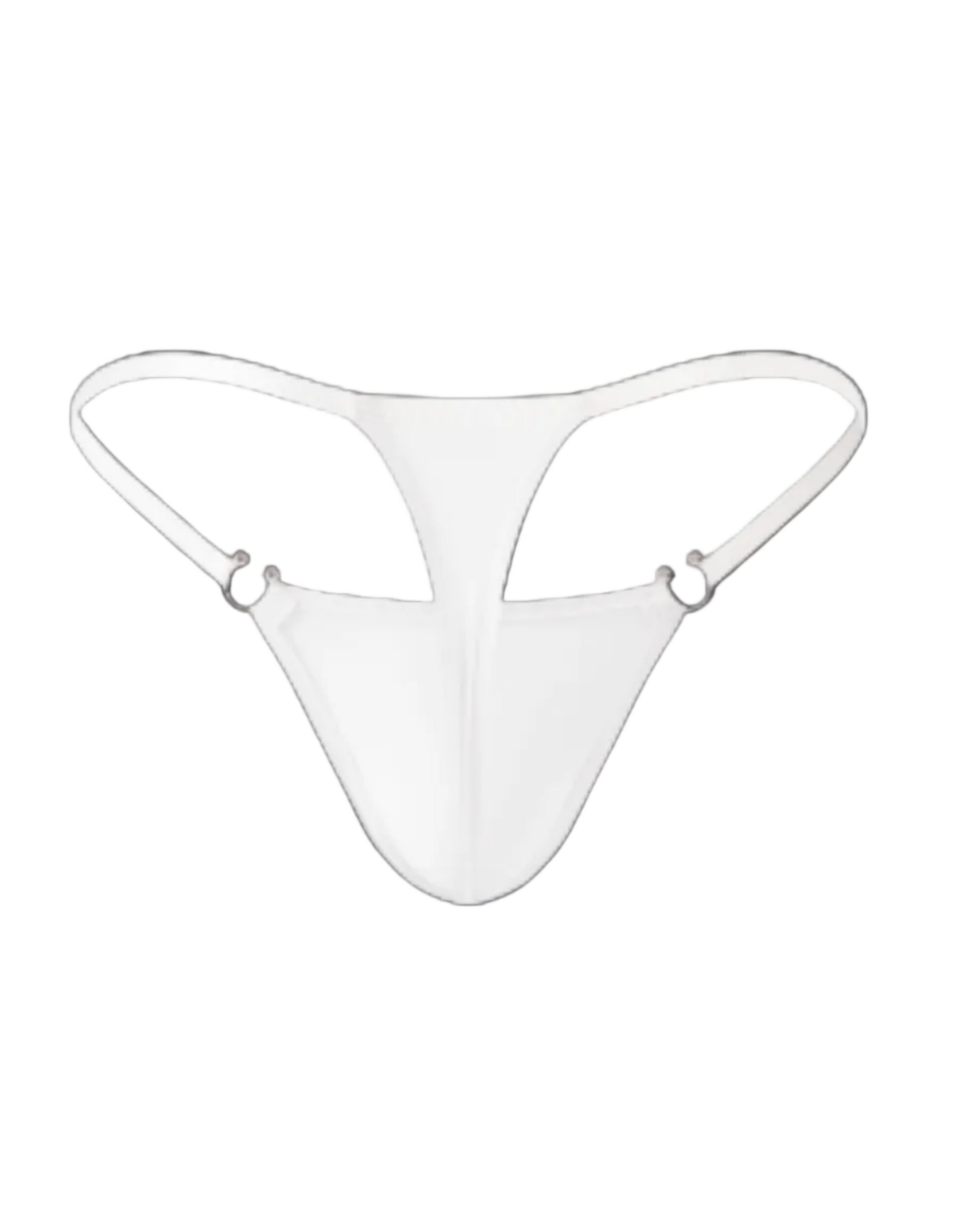 Metal Ring Sheer Thong, alternate product view 2