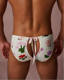Petite Fleur Cutout Brief, alternate product view 4